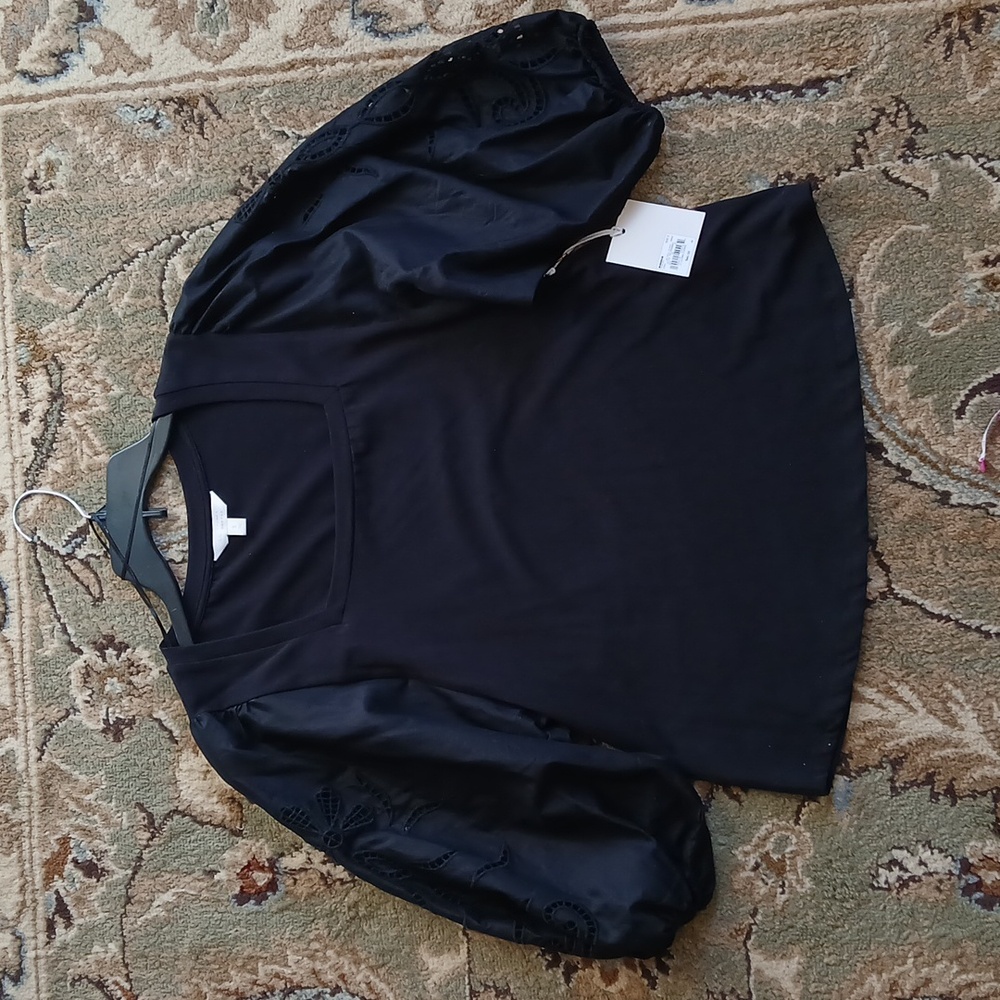 LC Lauren Conrad Puff Sleeve Top